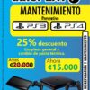Mantenimiento de Consolas PS3 y PS4