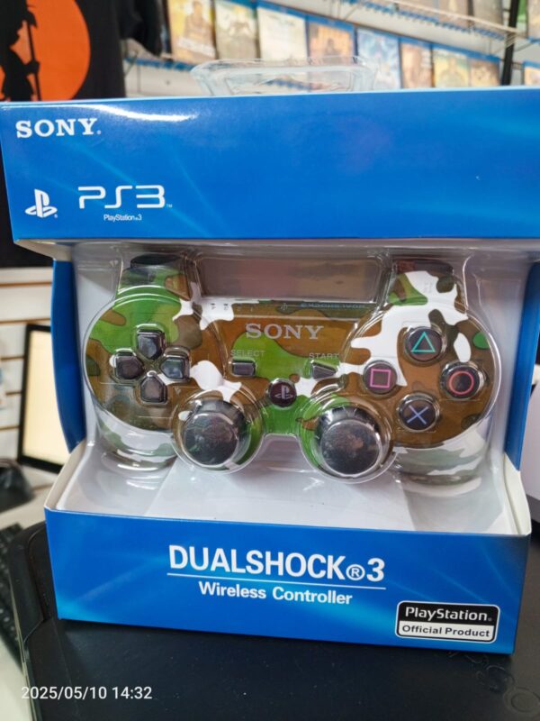 Control de PS3 Camuflado Verde