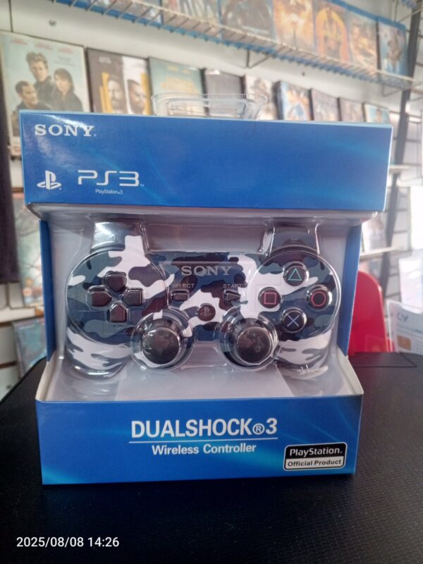 Control de PS3 Camuflado Rojo - Imagen 3