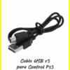 Cable USB v3 para Control Ps3