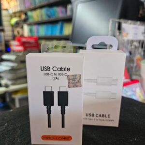 Cable de Carga PS5 (Tipo C a Tipo C) 1 metro de largo